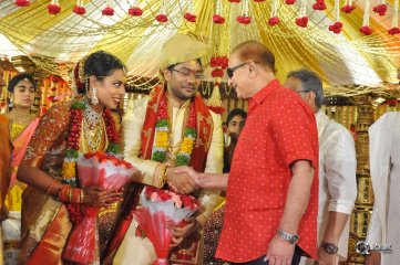 Celebs At Producer Ram Mohan Rao Daughter Wedding